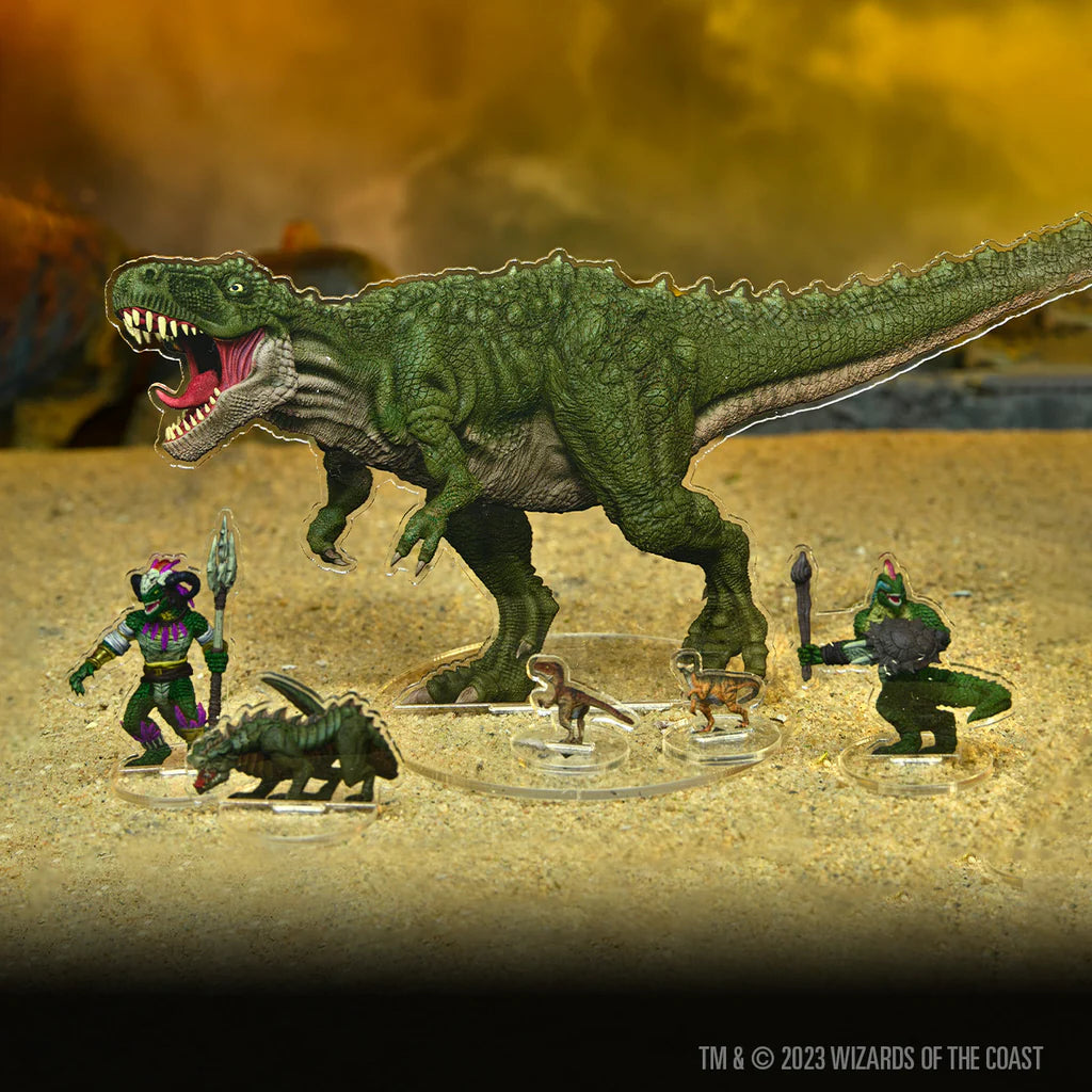 D&D Idols of the Realms: 2D Miniatures - Reptile Den