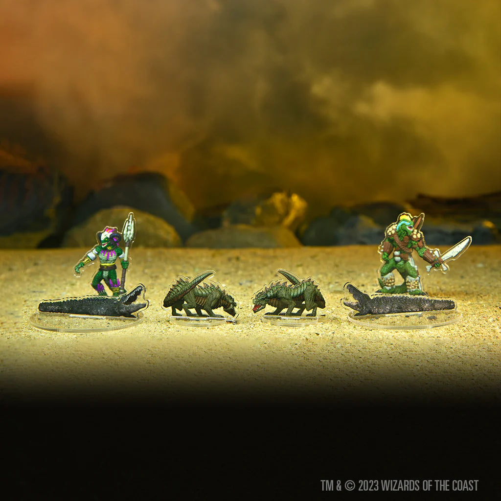 D&D Idols of the Realms: 2D Miniatures - Reptile Den