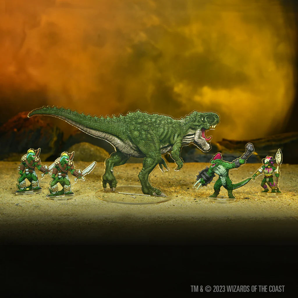 D&D Idols of the Realms: 2D Miniatures - Reptile Den