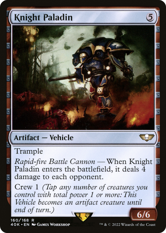 Knight Paladin [Universes Beyond: Warhammer 40,000]