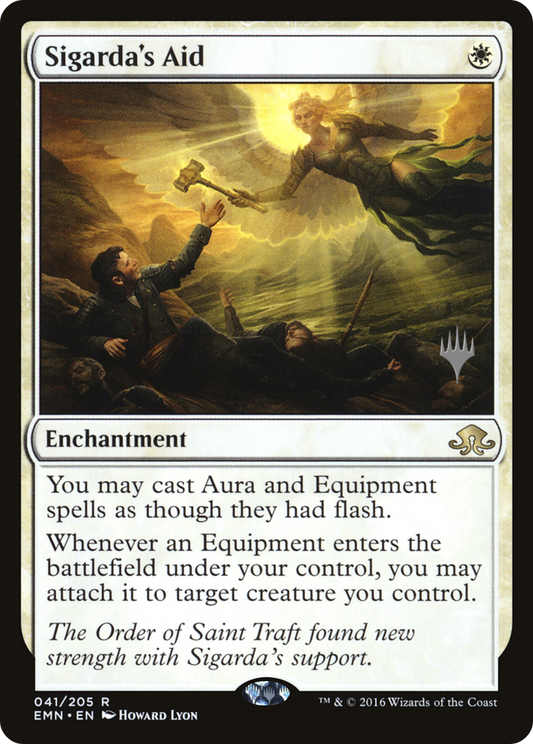 Sigarda's Aid (Promo Pack) [Eldritch Moon Promos]