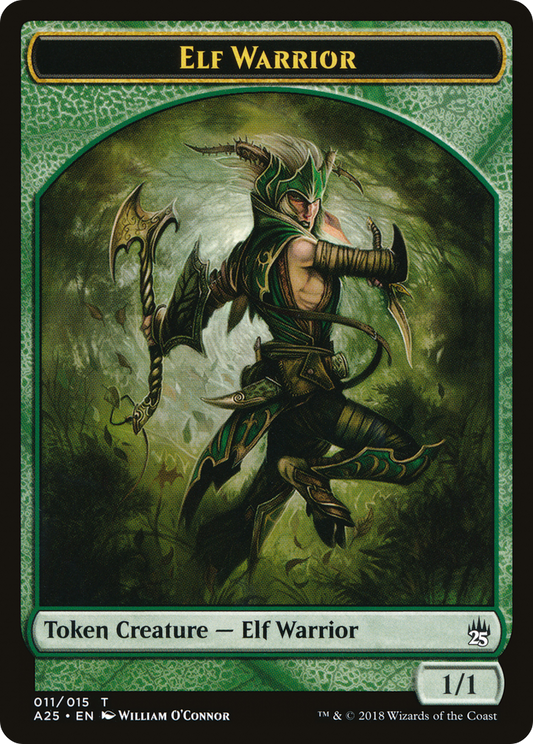 Elf Warrior [Masters 25 Tokens]