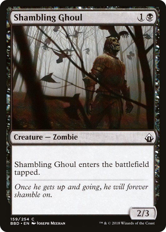 Shambling Ghoul (BBD-159) - Battlebond Foil