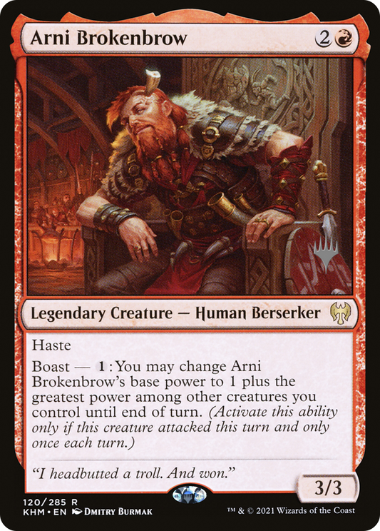 Arni Brokenbrow [Kaldheim Promo Pack]