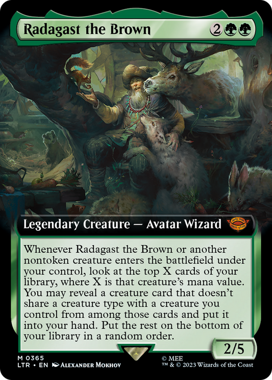 Radagast the Brown (LTR-365) - The Lord of the Rings: Tales of Middle-earth: (Extended Art)