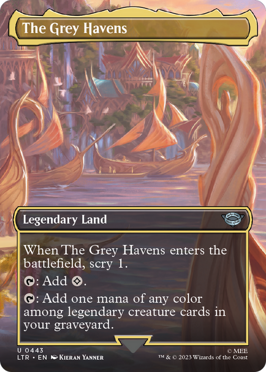 The Grey Havens (LTR-443) - The Lord of the Rings: Tales of Middle-earth (Borderless)