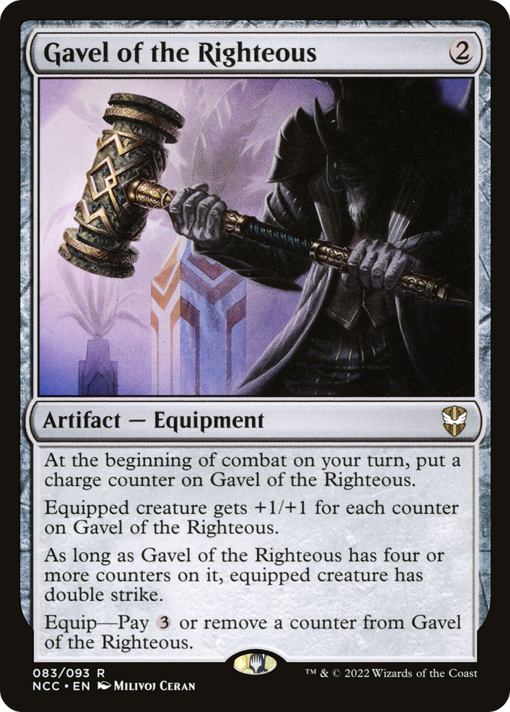 Gavel of the Righteous [Streets of New Capenna Commander]