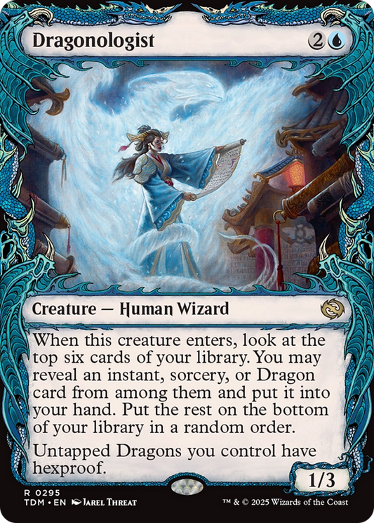 Dragonologist (TDM-295) - Tarkir: Dragonstorm: (Showcase)