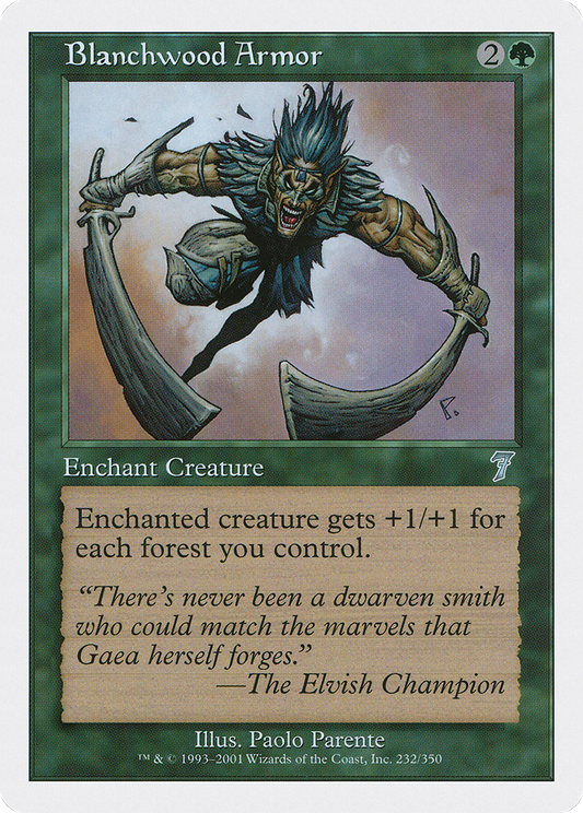 Blanchwood Armor [Seventh Edition]