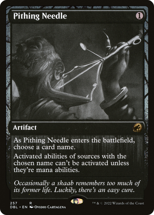 Pithing Needle (DBL-257) - Innistrad: Double Feature