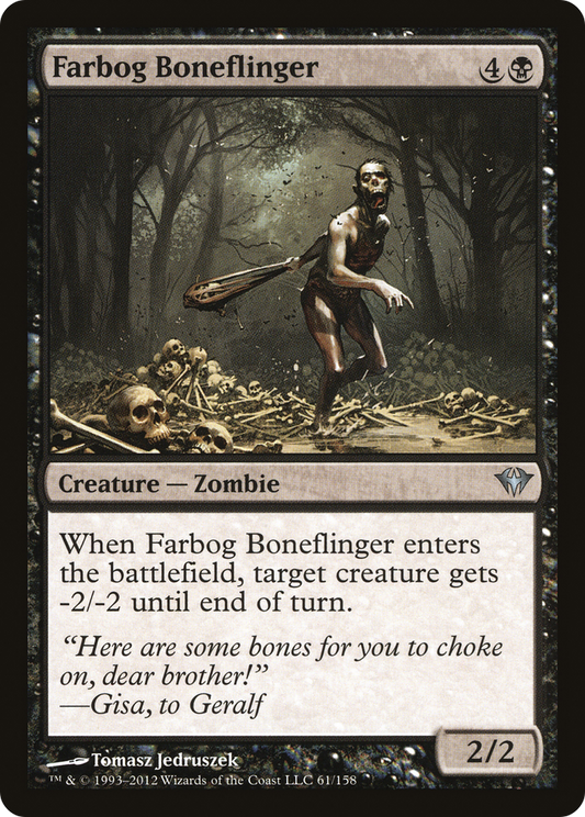 Farbog Boneflinger (DKA-061) - Dark Ascension Foil