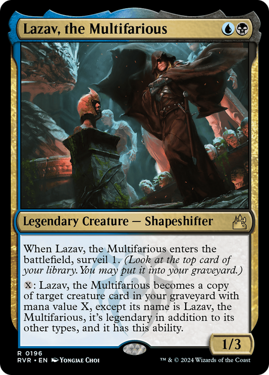 Lazav, the Multifarious (RVR-196) - Ravnica Remastered