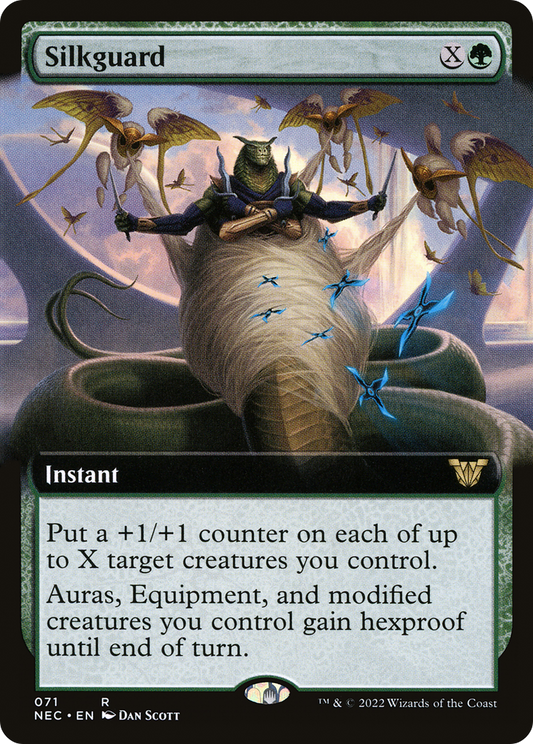 Silkguard (Extended) [Kamigawa: Neon Dynasty Commander]