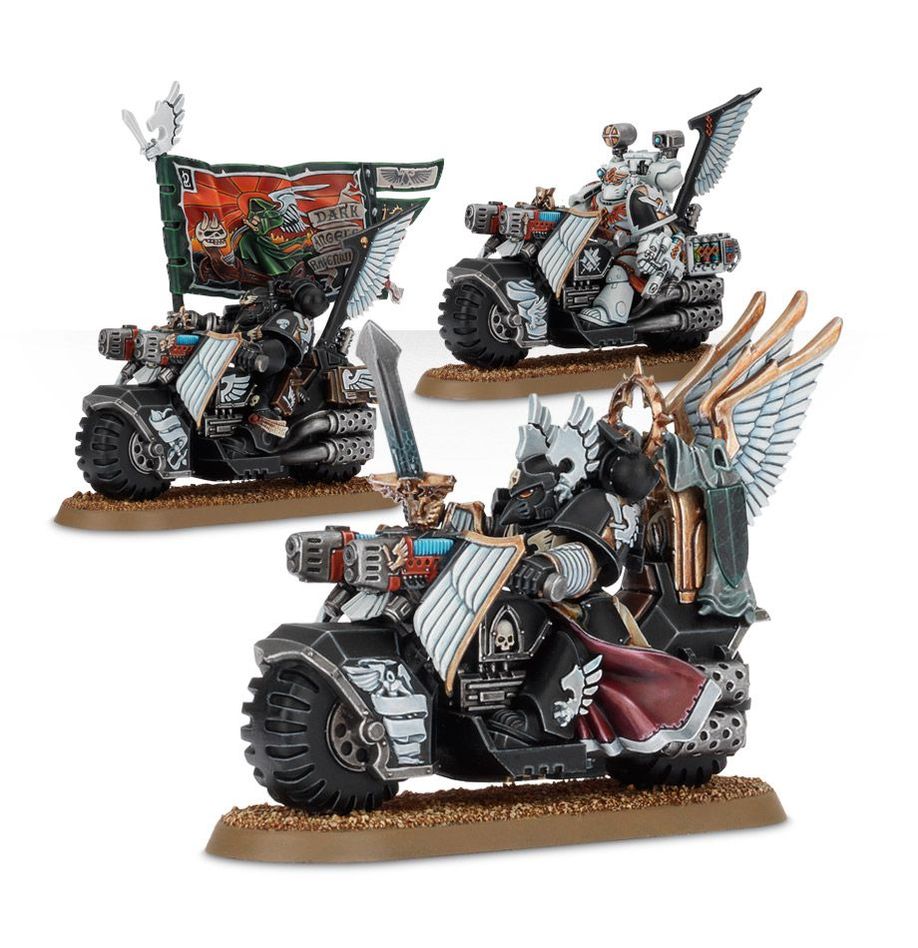 Dark Angels Ravenwing Command Squad ( 44-11 )
