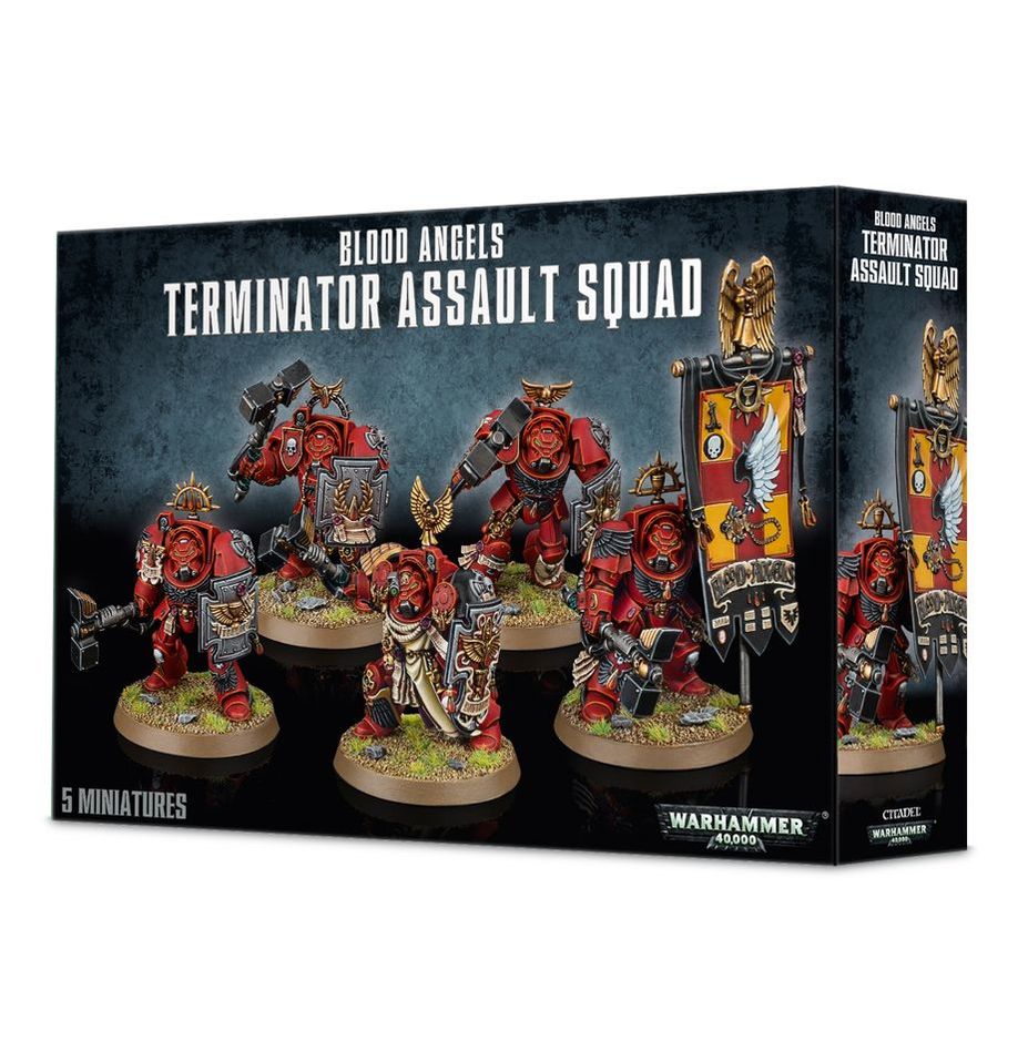 Blood Angels Terminator Assault Squad  ( 41-13-W )