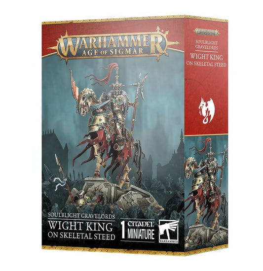 Soulblight Gravelords Wight King/Lord on Skeletal Steed ( 7180-W ) - Used
