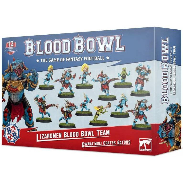 Blood Bowl Team - Lizardmen: Gwaka'Moli Crater Gators ( 200-74 )