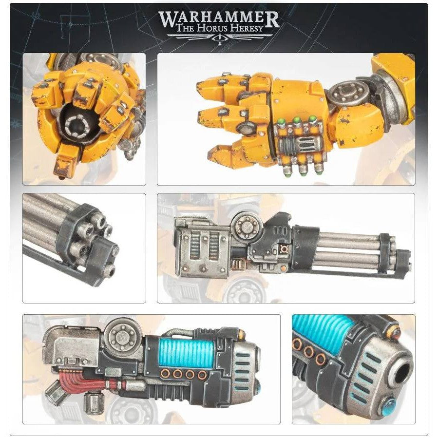 Legiones Astartes - Contemptor Dreadnought Weapons Frame 2