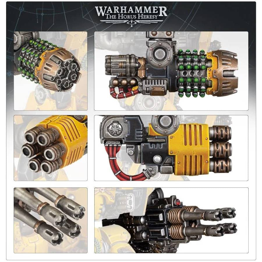 Legiones Astartes - Leviathan Siege Dreadnought Ranged Weapons Frame