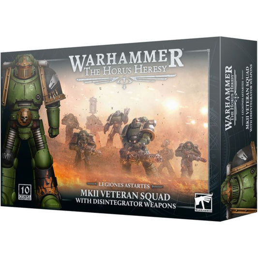 The Horus Heresy - MKII Veteran Squad with Disintegrators (31-129-W) - Used
