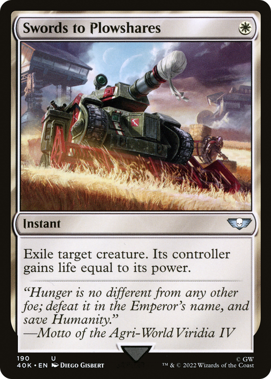 Swords to Plowshares [Universes Beyond: Warhammer 40,000]