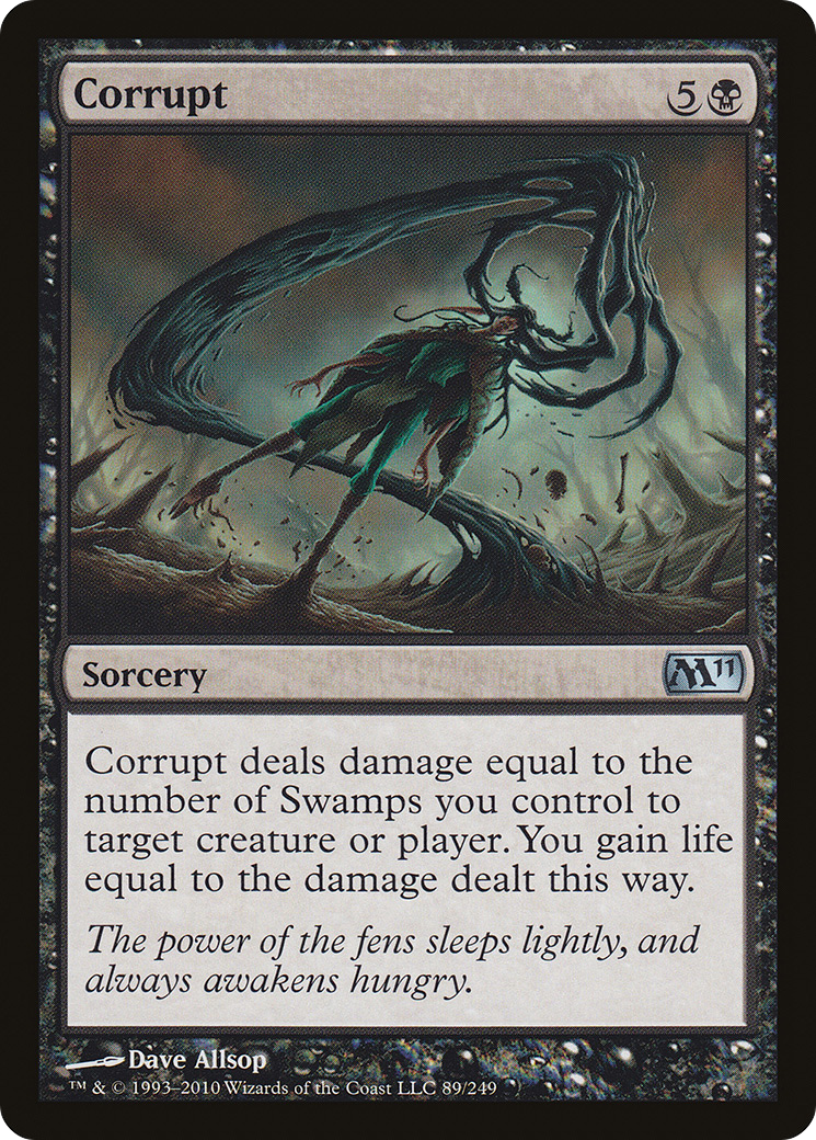 Corrupt (M11-089) - Magic 2011 Foil