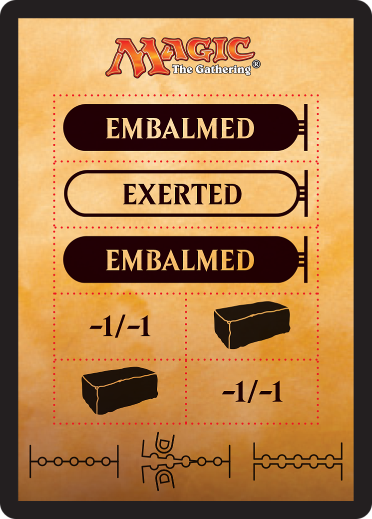 Punchcard (AKH-000) - Amonkhet Tokens Foil