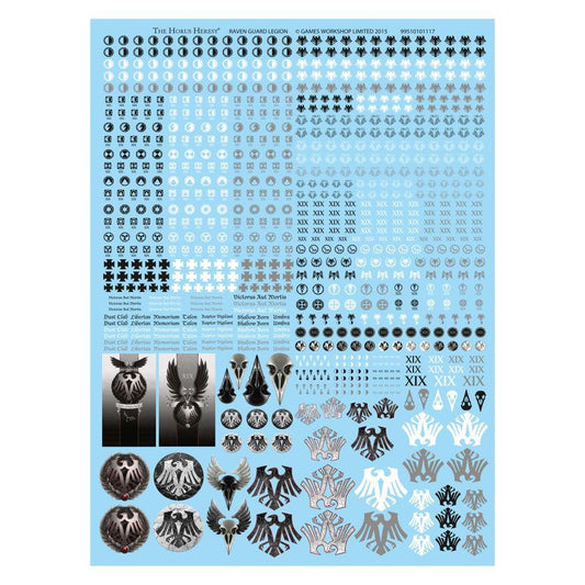 Raven Guard Legion Transfer Sheet (1117-W)