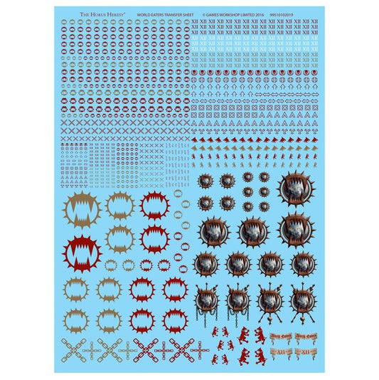 World Eaters Legion Transfer Sheet (99510102019)