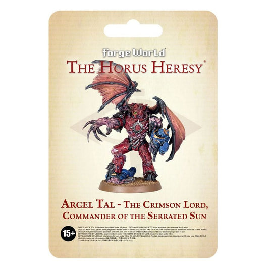 The Horus Heresy - Argel Tal - The Crimson Lord, Commander of the Serrated Sun (99853002307)