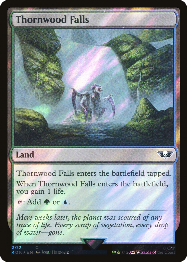 Thornwood Falls (Surge Foil) [Universes Beyond: Warhammer 40,000]