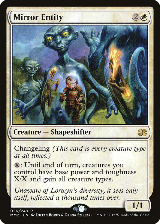 Mirror Entity (MM2-026) - Modern Masters 2015 Foil