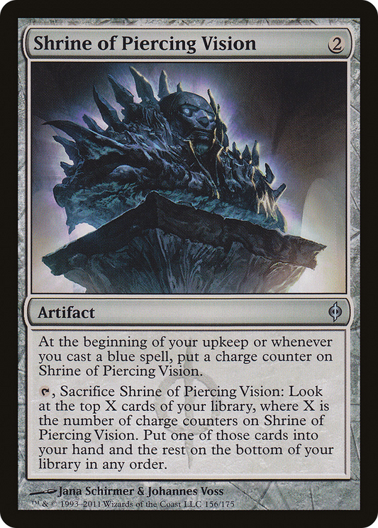 Shrine of Piercing Vision [New Phyrexia]