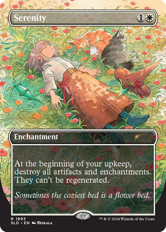 Serenity (Rainbow Foil) [Secret Lair Drop Series]