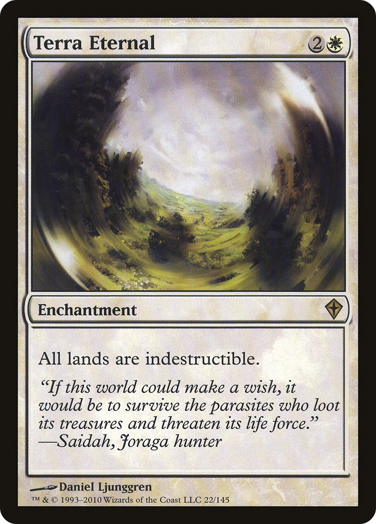 Terra Eternal (WWK-022) - Worldwake Foil