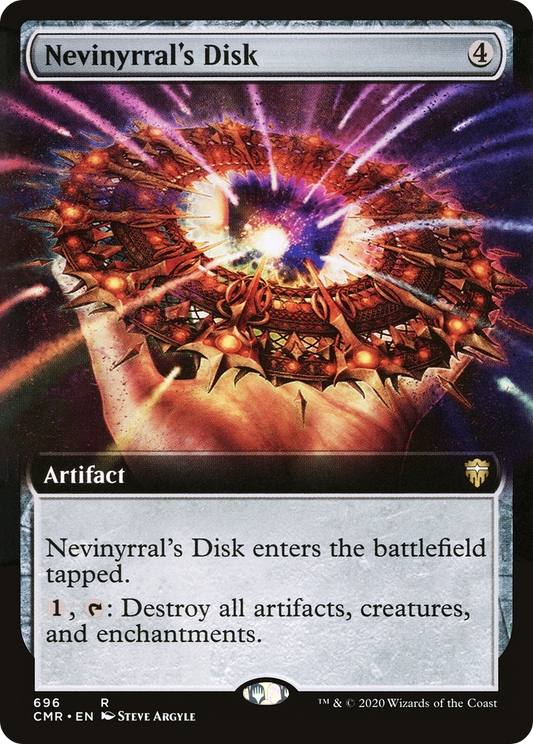 Nevinyrral's Disk (CMR-696) - Commander Legends: (Extended Art) Foil