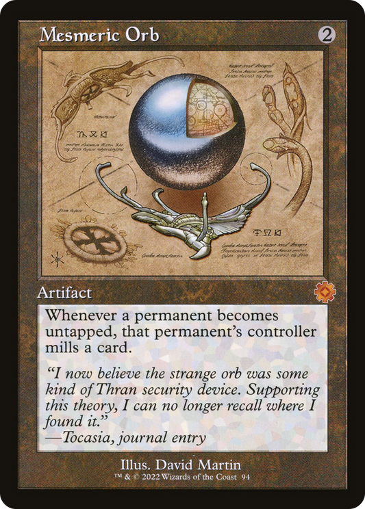 Mesmeric Orb (BRR-094) - The Brothers' War Retro Artifacts Foil