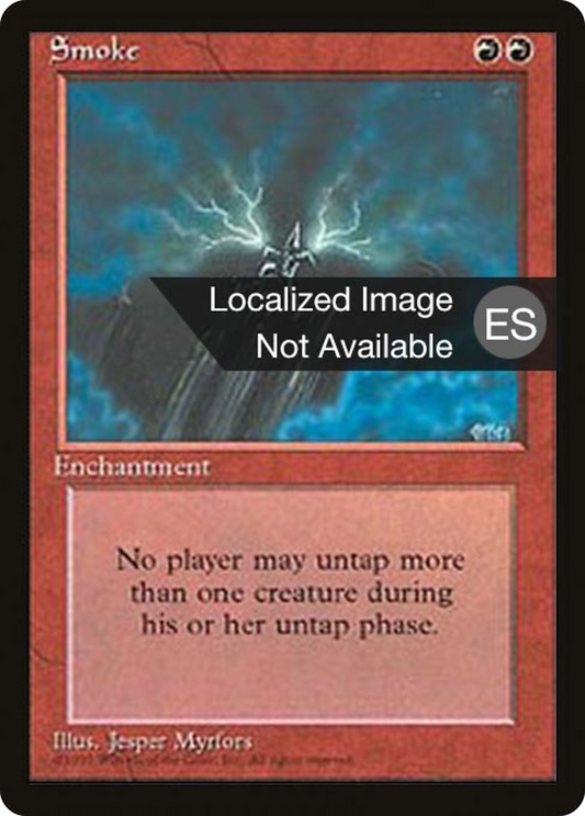 Smoke [Fourth Edition Foreign Black Border]