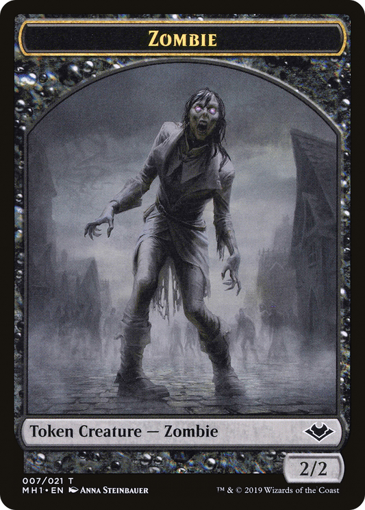Zombie (MH1-007) - Modern Horizons Tokens