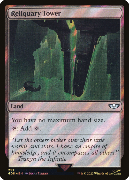 Reliquary Tower (Surge Foil) [Universes Beyond: Warhammer 40,000]