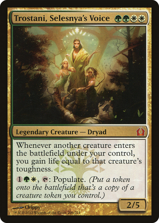 Trostani, Selesnya's Voice (RTR-206) - Return to Ravnica Foil