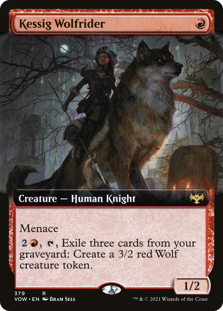 Kessig Wolfrider (Extended) [Innistrad: Crimson Vow]