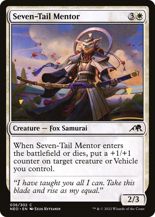 Seven-Tail Mentor [Kamigawa: Neon Dynasty]
