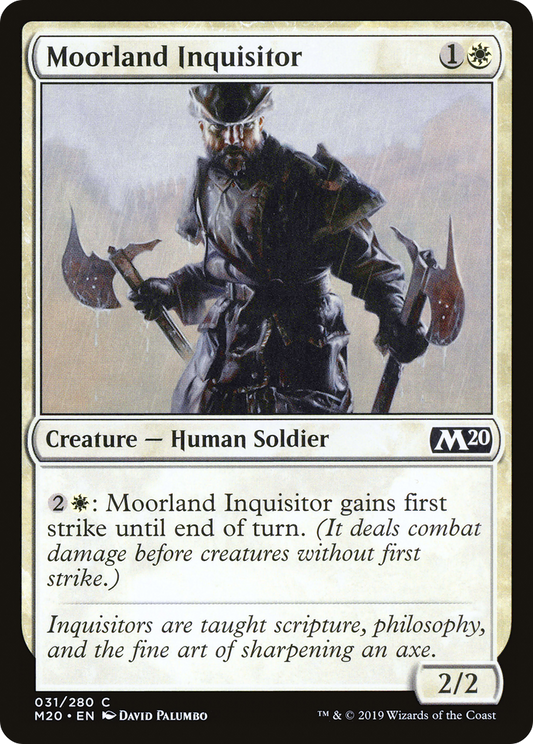 Moorland Inquisitor (M20-031) - Core Set 2020