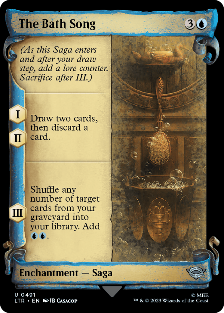 The Bath Song (LTR-491) - The Lord of the Rings: Tales of Middle-earth: (Showcase)