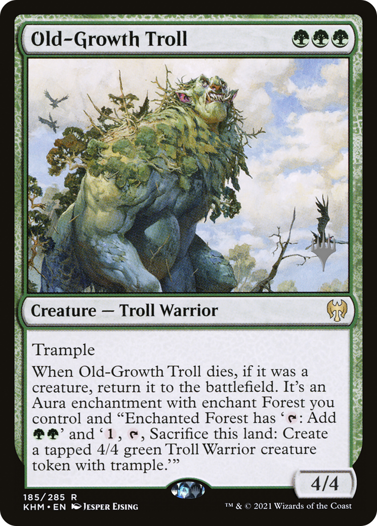 Old-Growth Troll [Kaldheim Promo Pack]
