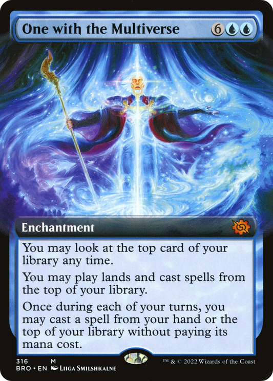 One with the Multiverse (BRO-316) - The Brothers' War: (Extended Art) Foil