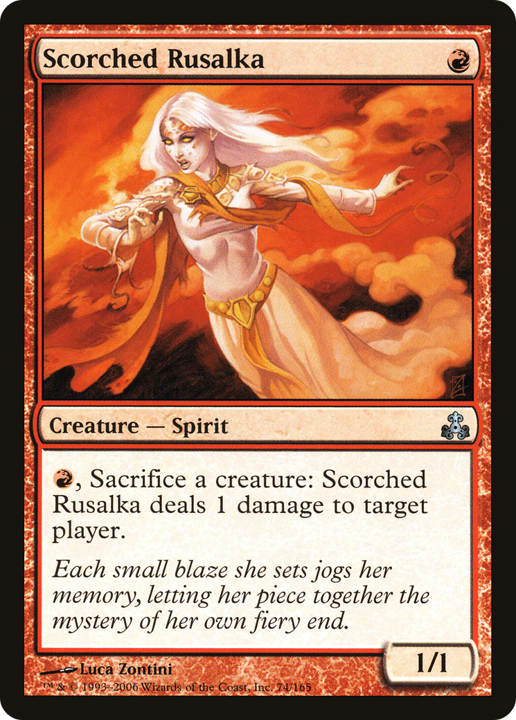Scorched Rusalka (GPT-074) - Guildpact