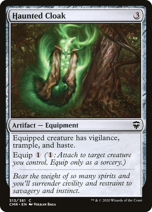 Haunted Cloak [Commander Legends]