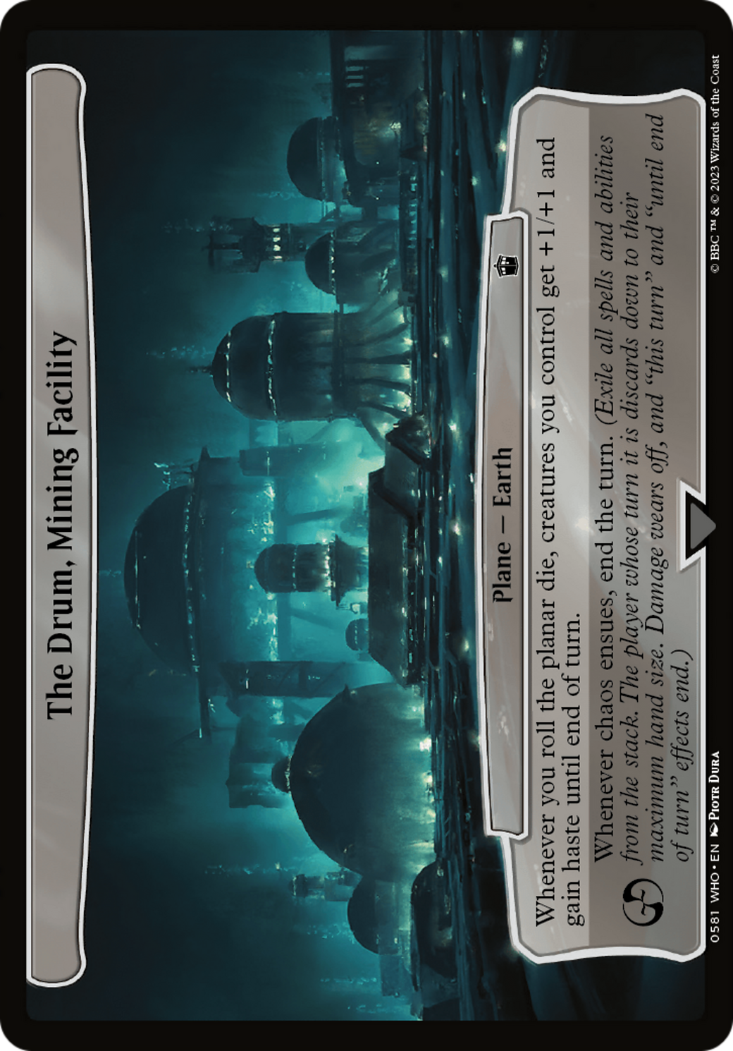 The Drum, Mining Facility [Doctor Who]